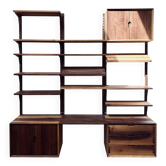 Bibliothèque en Noyer massif