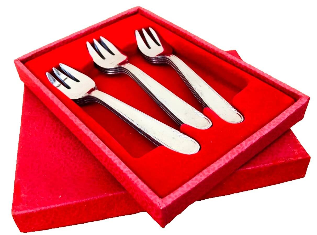 1970s 12 dessert forks Guy Degrenne