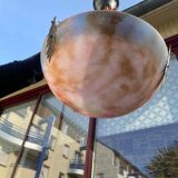 Vintage glass paste pendant