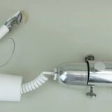 kalmar franken mid century CHANDELIER  ice glass