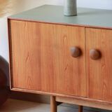 English Sideboard - Solid Elm - 1960