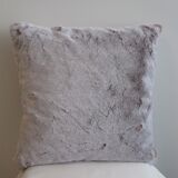 Coussin fausse fourrure