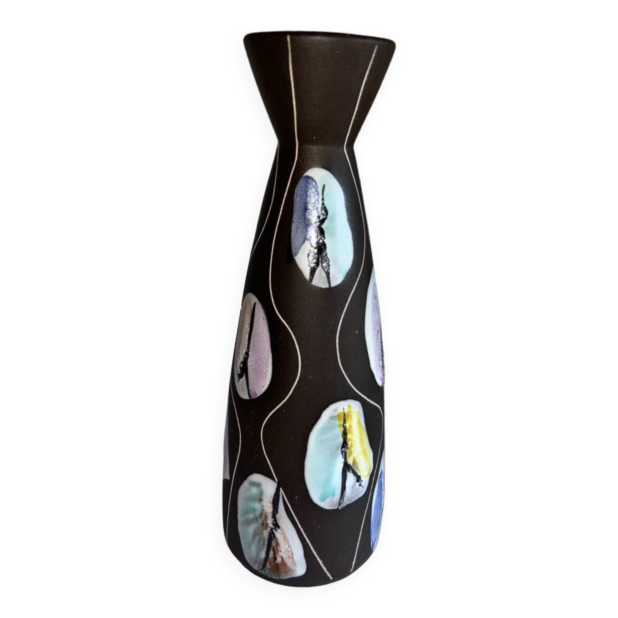 Kongo vase by Bodo for Bay Keramik