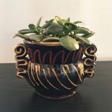 Pot cover terracotta decoration hand