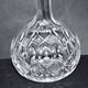 Saint-louis cut crystal carafe baccarat olive diamond bevel decoration 33 cm