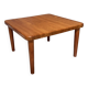 Square Glostup Denmark teak table 1970s