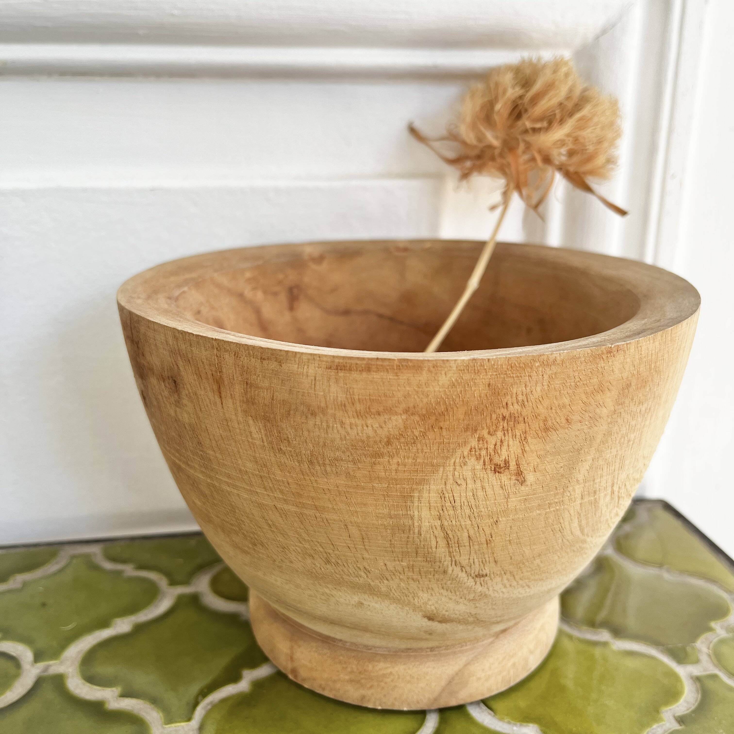 Cup raw solid wood