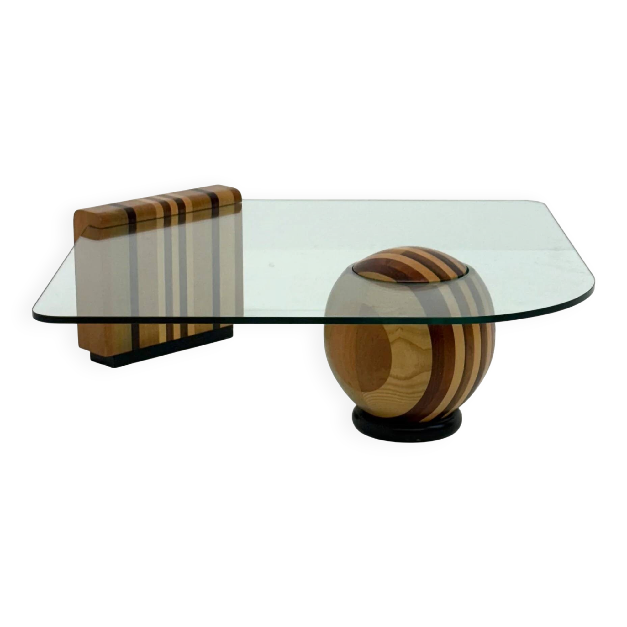 Vintage Metafora coffee table by Massimo & Lella Vignelli for Casigliani