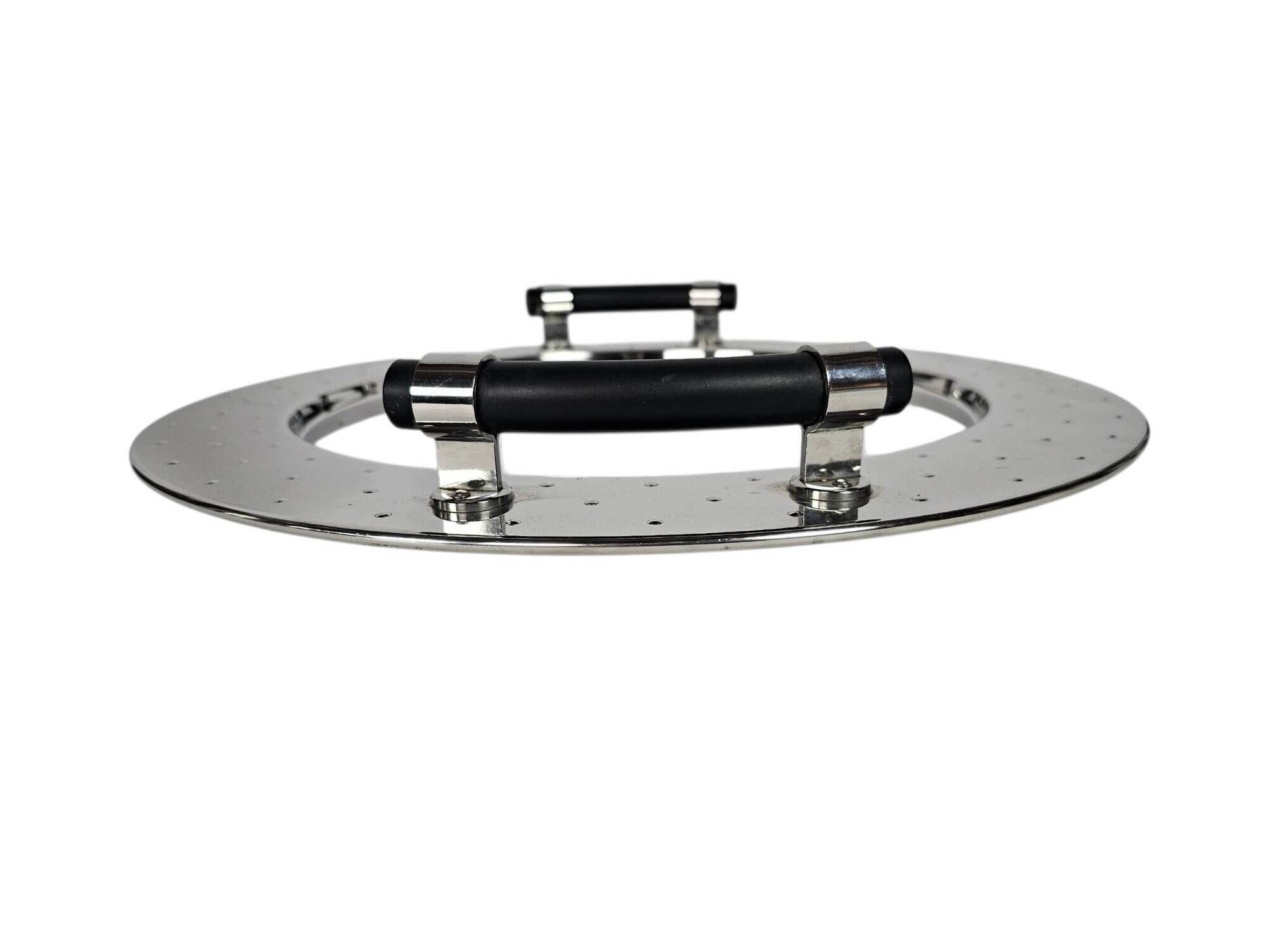 Alessi - design Michael Graves - tray - stainless steel - Memphis Milano