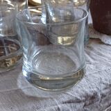 Lot de six verres à whisky