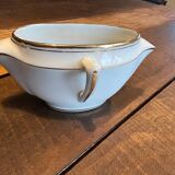 Limoges porcelain lean fat sauce boat