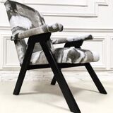 Restored Scandinavian armchair