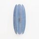 Pair of Fontana Arte Style Mid-century Modern Light Blu Murano Glass Sconce