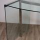 Board president by Gallotti & Radice in glass and chrome