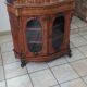 	Support furniture in walnut burl veneer, Napoleon III style or late 19th century.