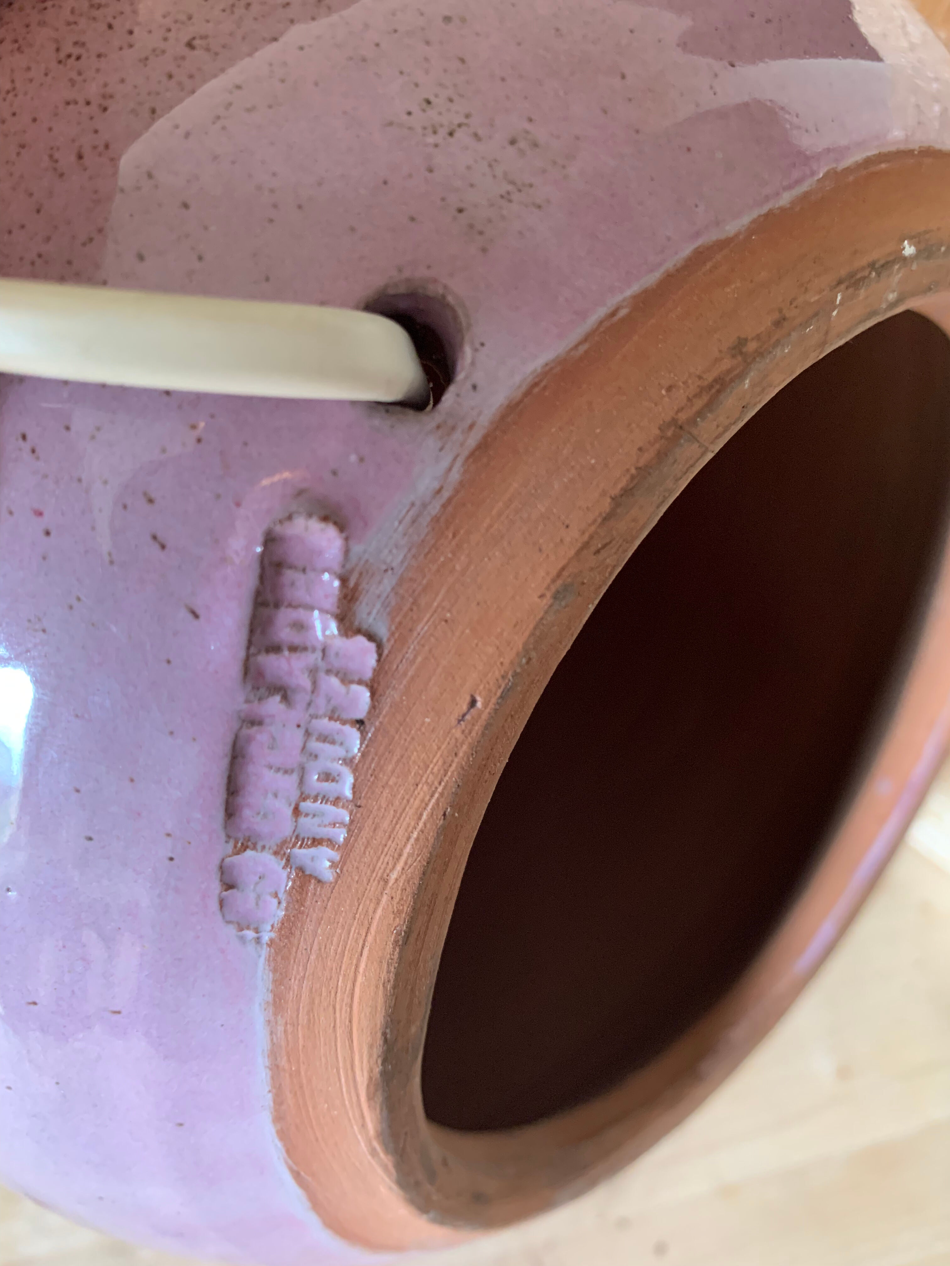 Sandstone lamp The Cyclades Anduze