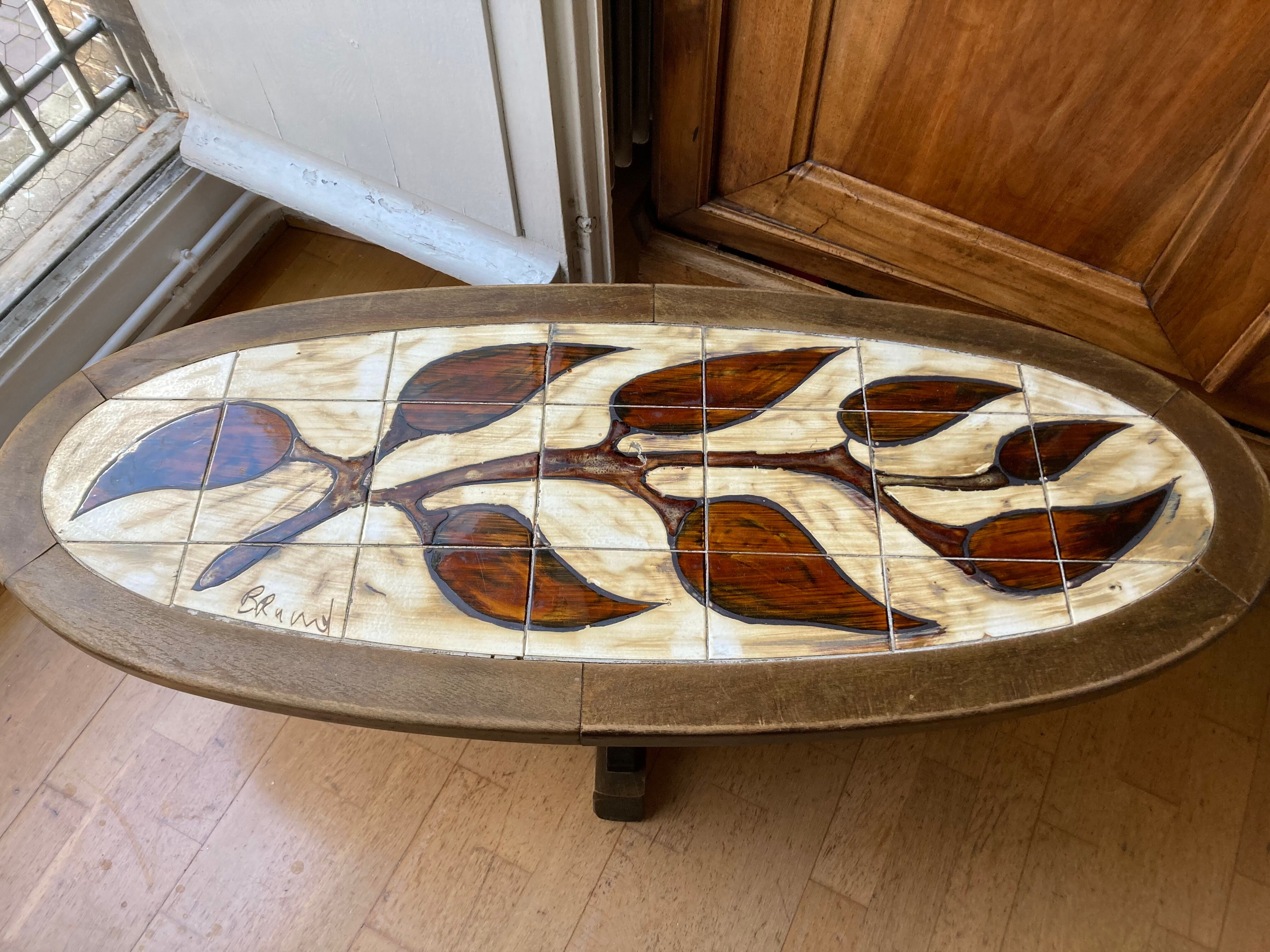 Vintage coffee table Vallauris