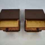1940s Set of Bedside Tables , Czechoslovakia