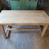 Solid oak farmhouse table