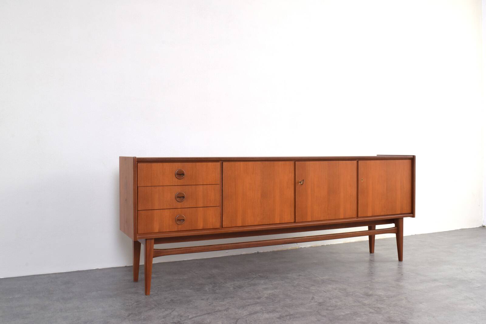 Mid-Century Teak Sideboard Model Premium from Bartels, 1960s.