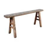 1950s Rustic wooden bench