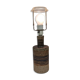 Beautiful Tue Poulsen table lamp in ceramic. Denmark 1970-80s