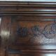 Regency 4-door cabinet sideboard in carved walnut