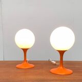 Mid-century Swiss table lamps by E.R. Nele for Temde, set of 2
