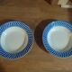 Hollow plates Digoin Jacquot flowers