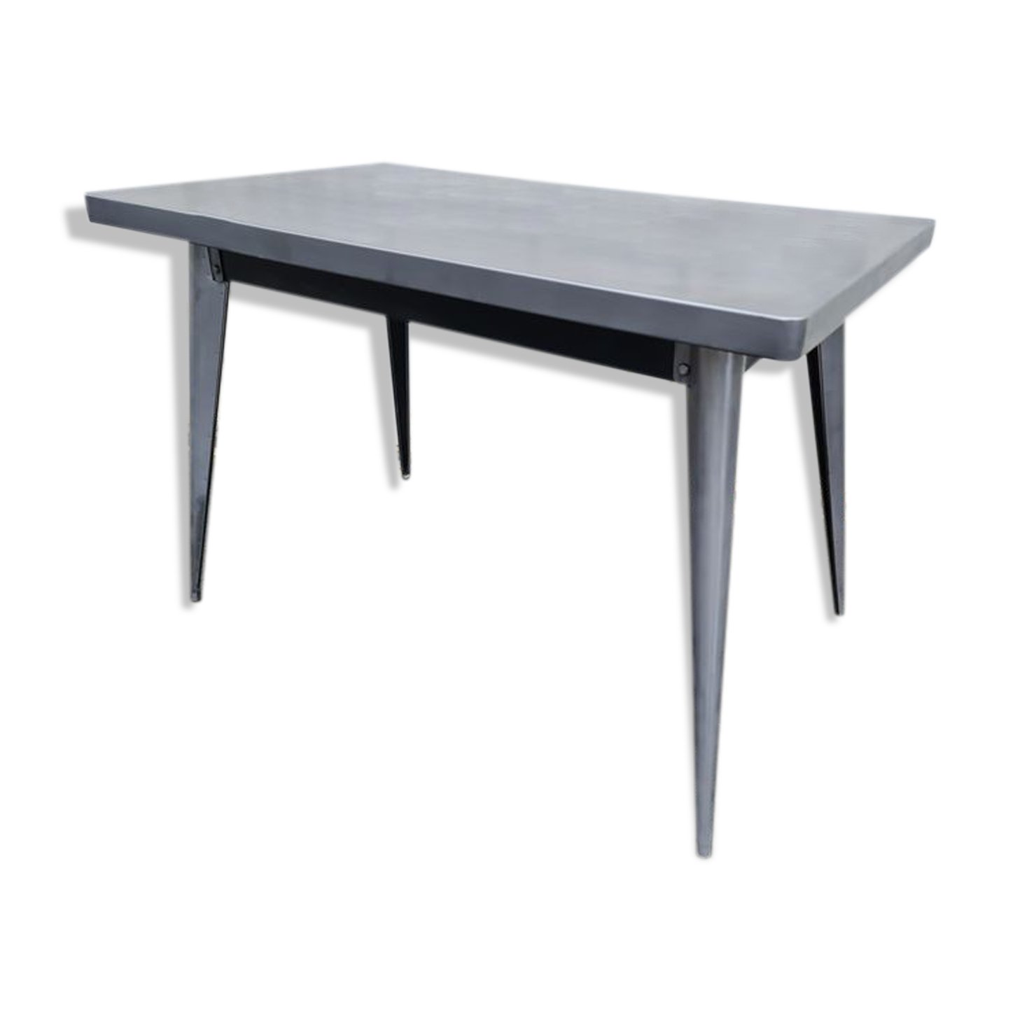 Tolix industrial metal table 110 x 65 cm