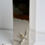 Italian design lamp in chrome ceramic