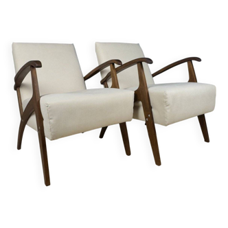 Mid-century armchairs, Yugoslavia, 1970s, set of 2