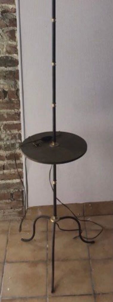 Vintage shelf floor lamp