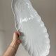 Large fish platter in white porcelain