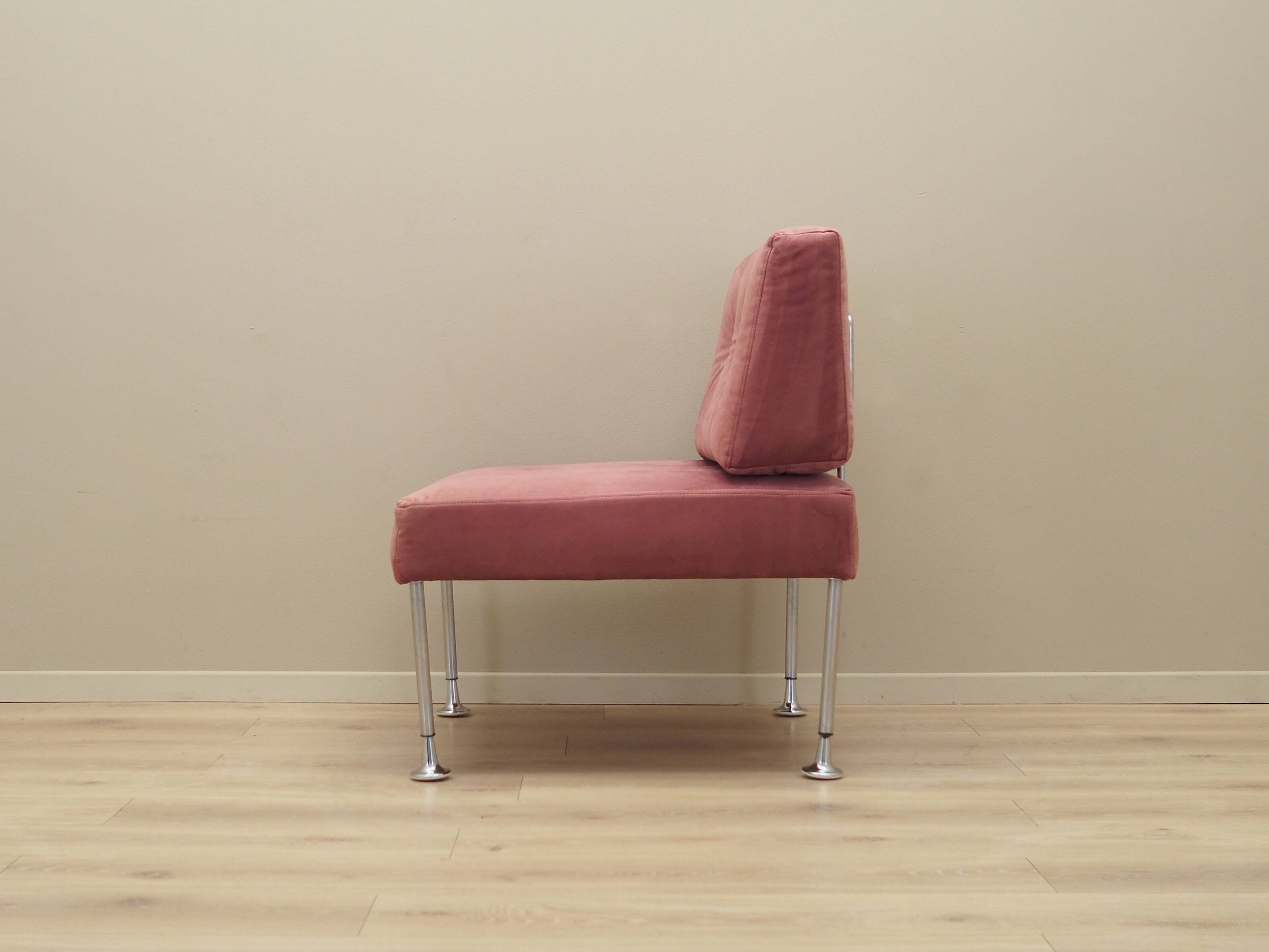 Fauteuil danois rose par Poul Cadovius, années 1960