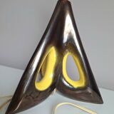 Pied de lampe vintage en céramique