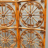 4-leaf peacock rattan screen