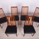 Set of six dining chairs by Leslie Dandy for G-Plan in the United Kingdom circa 1960s