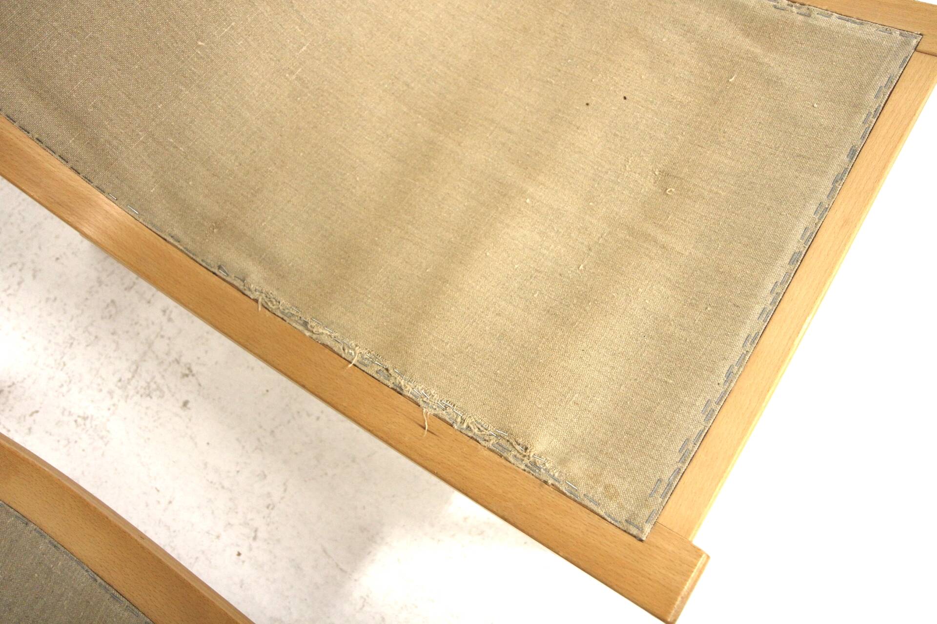 Set of 2 beech armchairs, Sweden, 1970