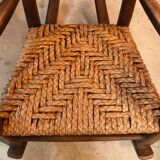 Vintage oak rocking chair