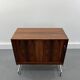 Meuble mobile vintage en bois, 1970s