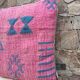 Handmade Berber wool cushion: Moroccan Kilim cushion (45x45cm)
