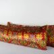 Set of 2 vintage velvet cushion covers 36x112 cm