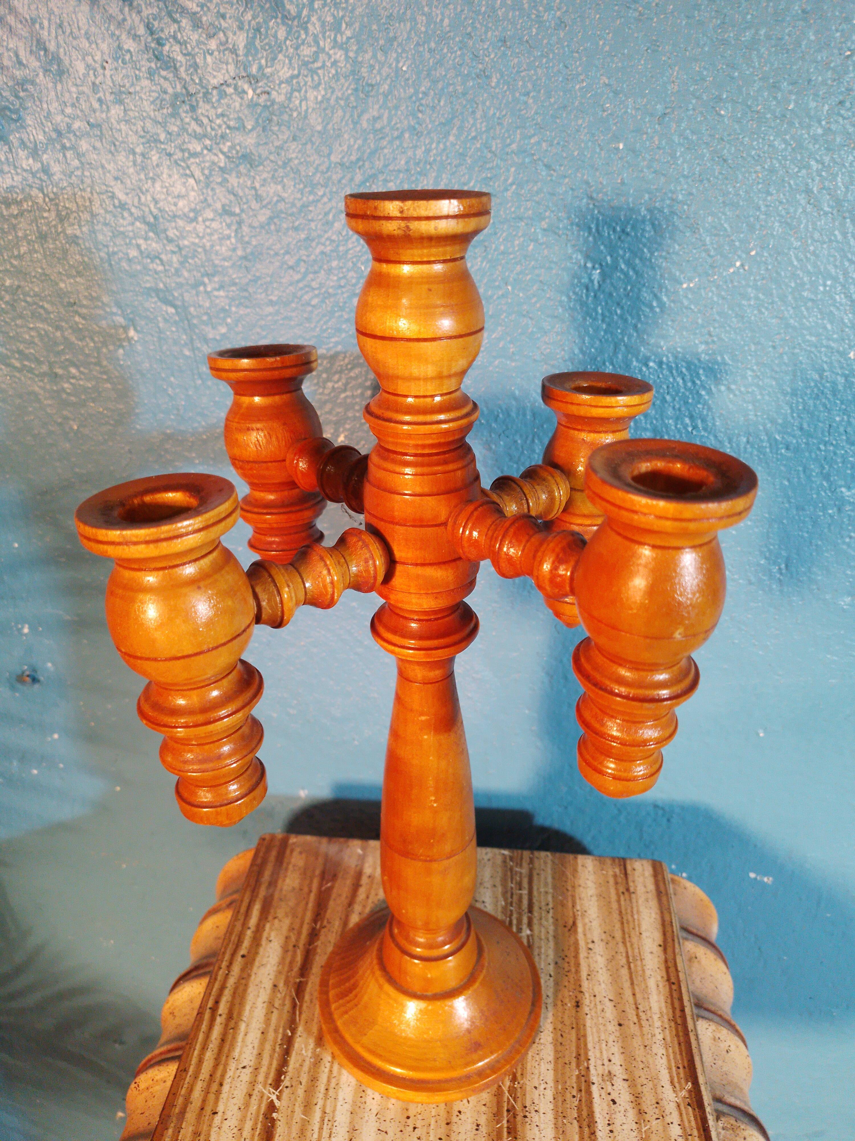 Scandinavian candle holder 1960s