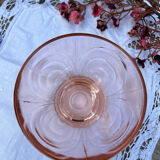 Bol en verre rose