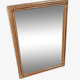 Antique mirror with a gilded wooden frame 81x59cm