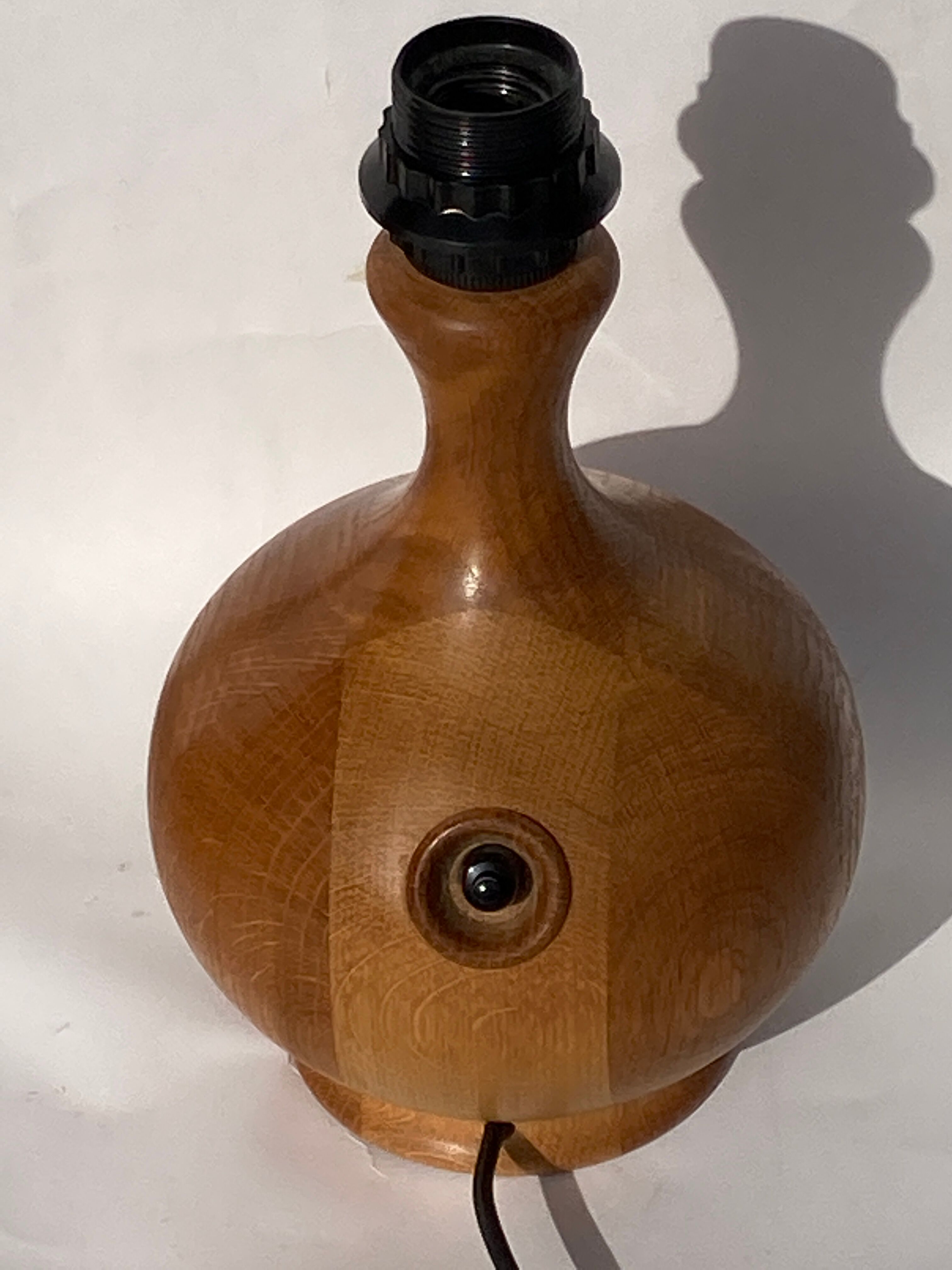 Pair of teak table lamps by Dyrlund, Denmark 1960s-1970s