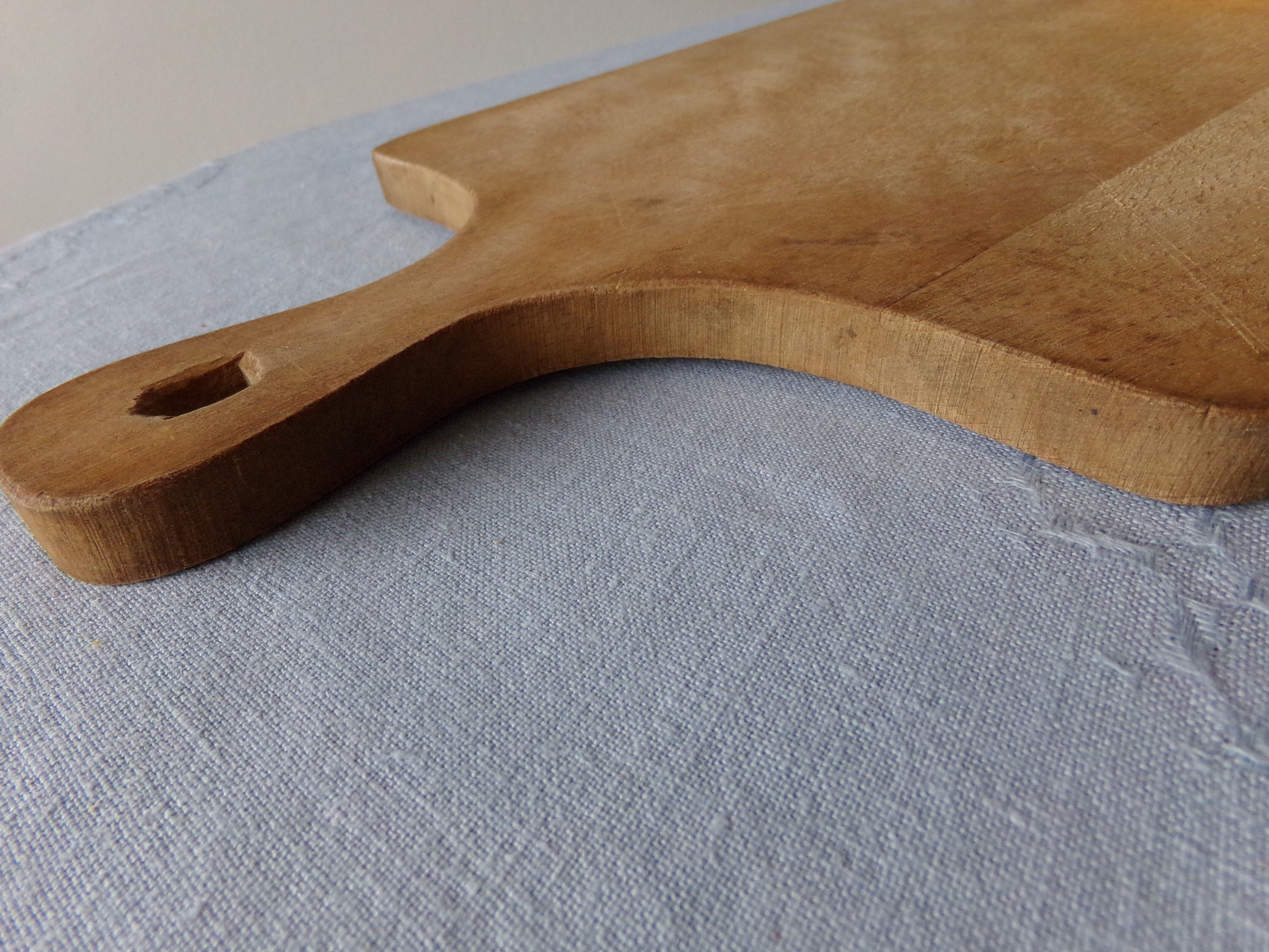 Old wooden cutting board