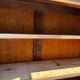 Walnut display cabinet