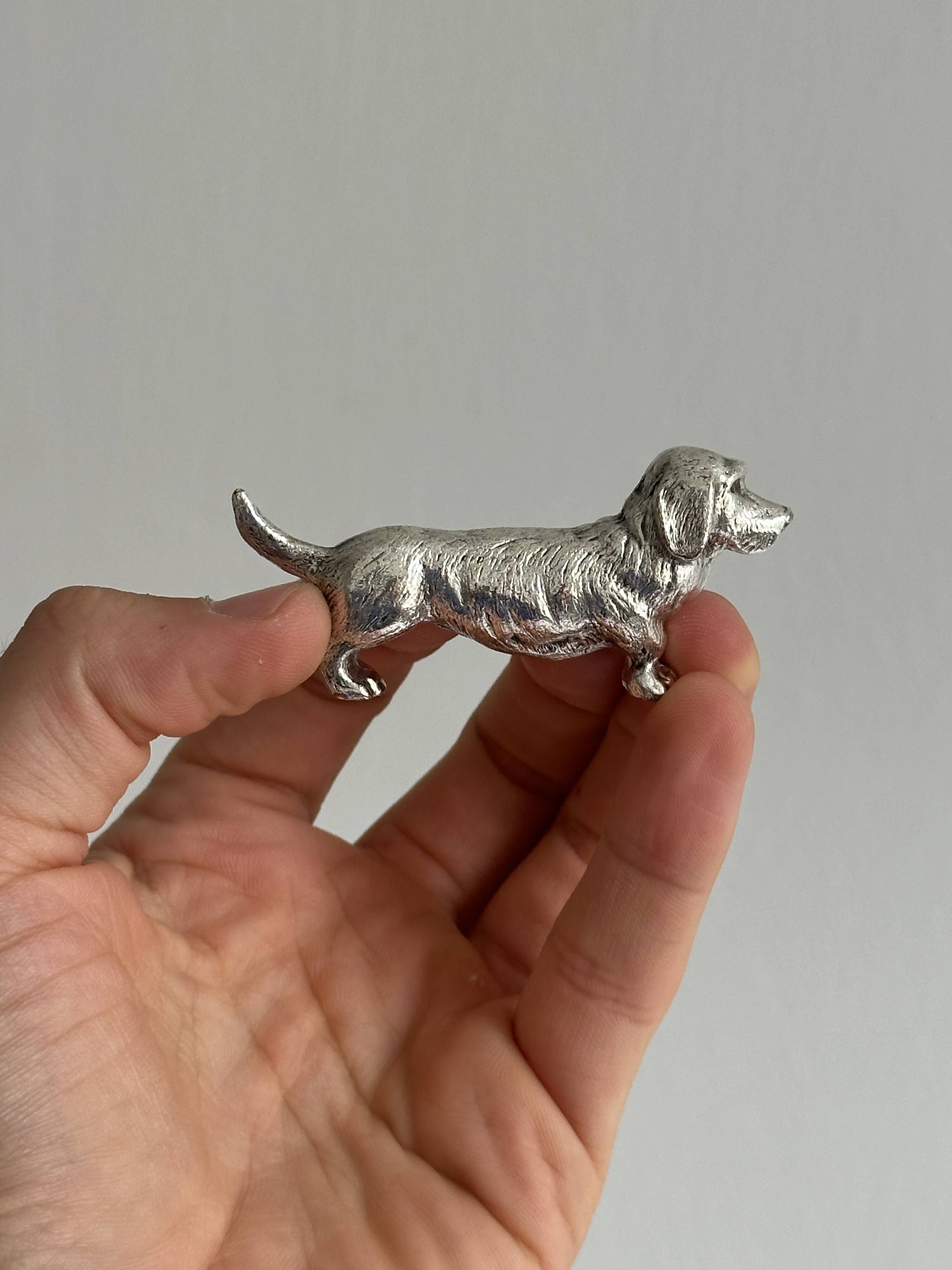 Lot de 6 porte-couteaux chien